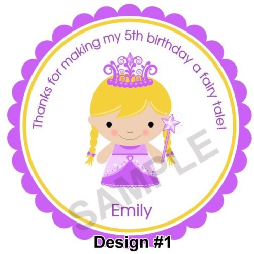 My Princess Personalized Stickers