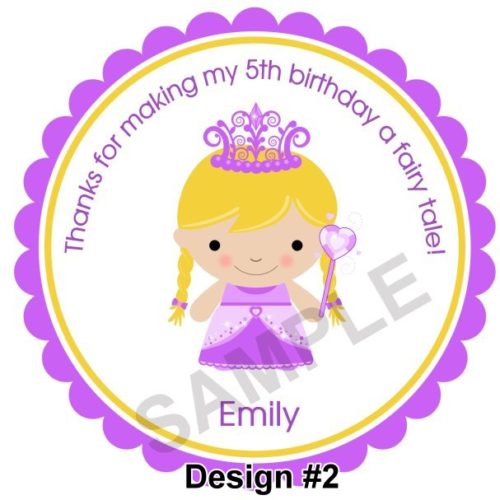 My Princess Personalized Stickers