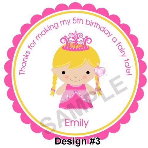 My Princess Personalized Stickers